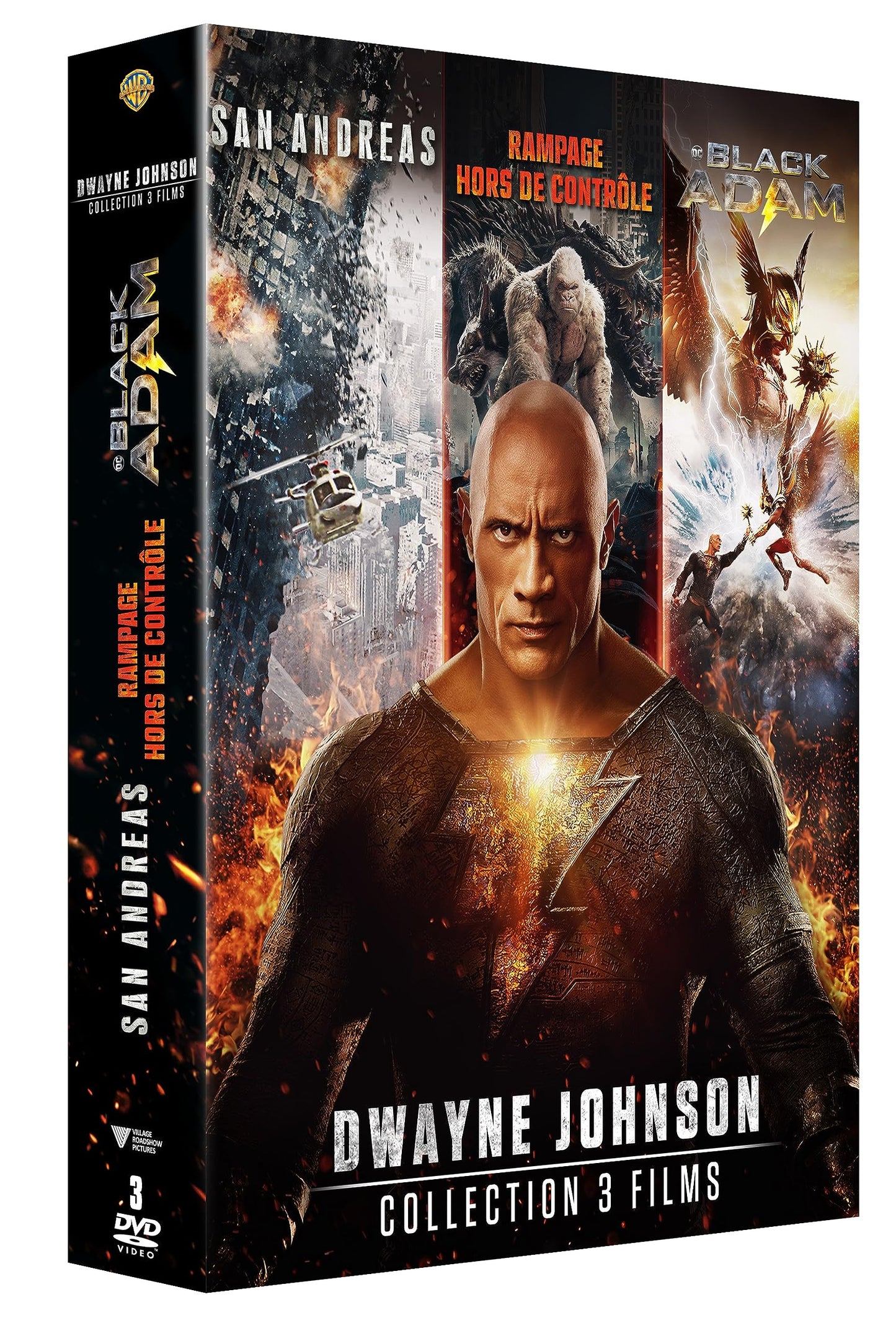 DWAYNE JOHNSON (3PK) DVD (NL Versie)