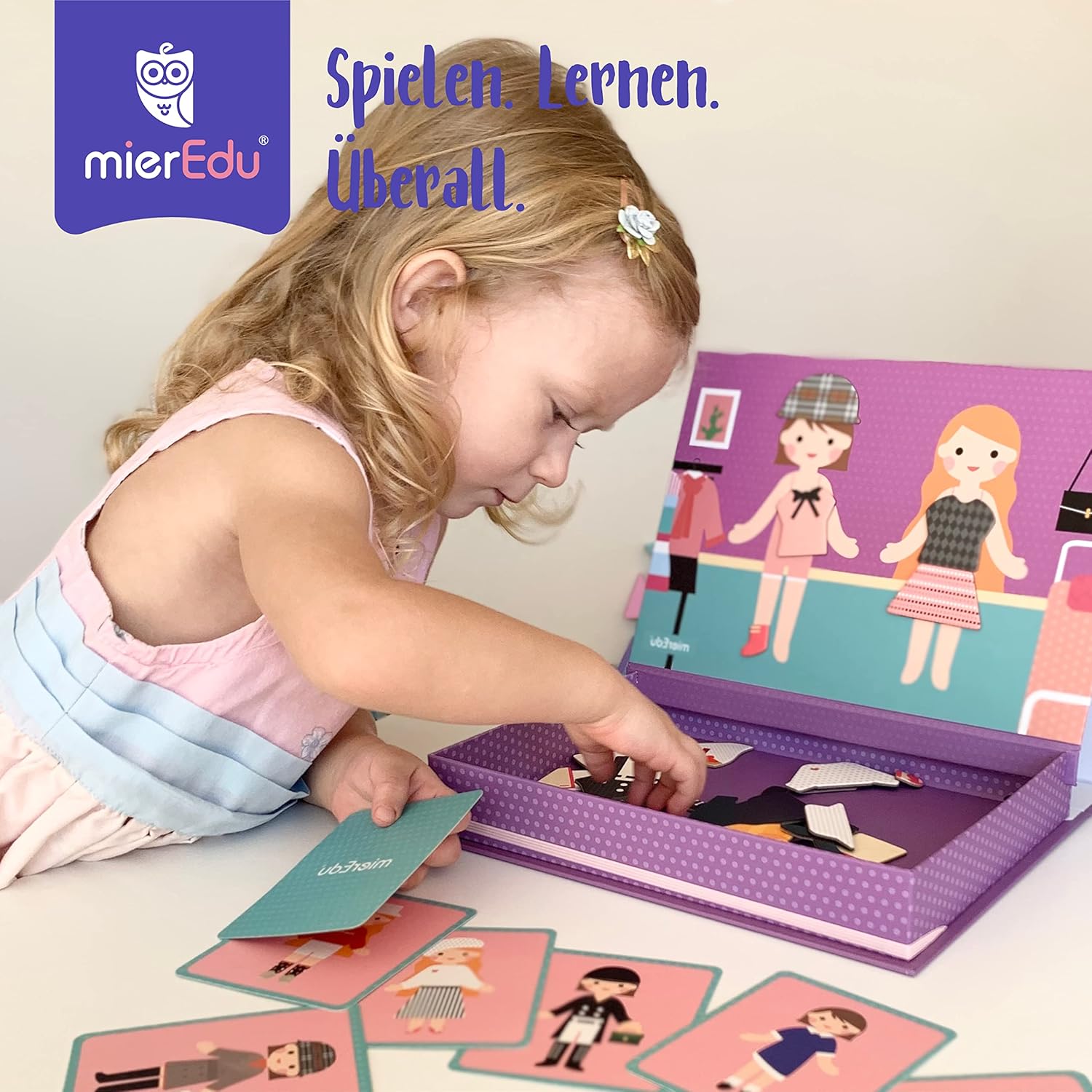 mierEdu Magnetic Art Case -Dress Up