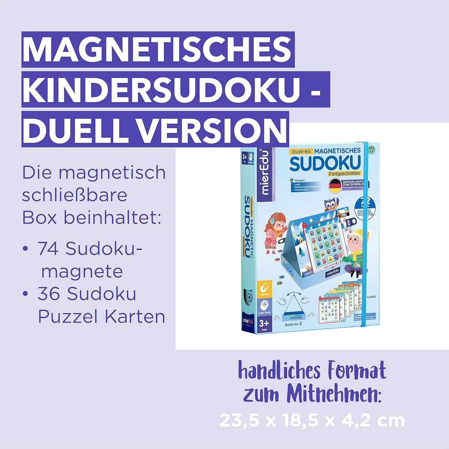 mierEdu - Game - Magnetic Sudoku Battle Kit (advanced) - (ME333