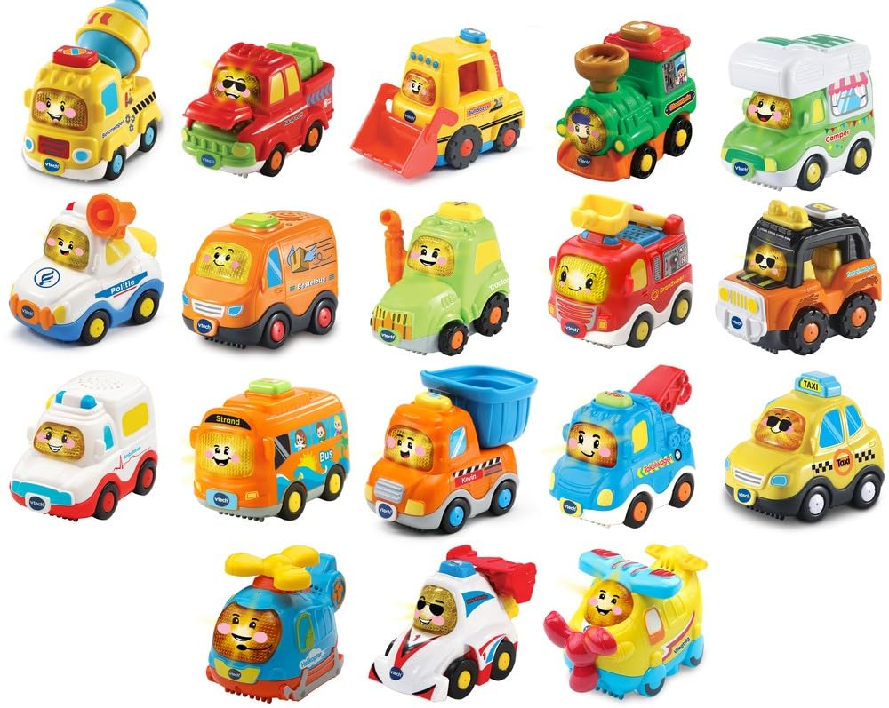 VTech VROOM VROOM GO MACCHININE PARLANTI mit LUCI E Musik VEICOLI ASSORTITI Marke