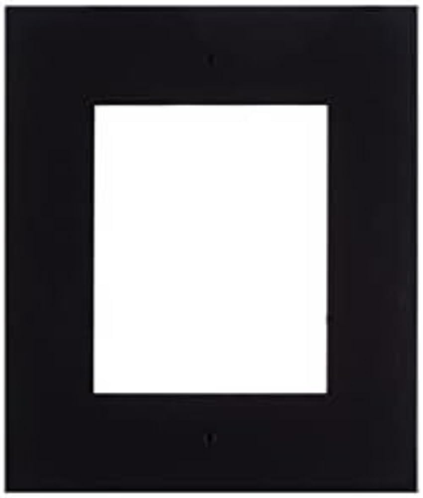 Ver Frame For Flush Ins 1 Mod Black