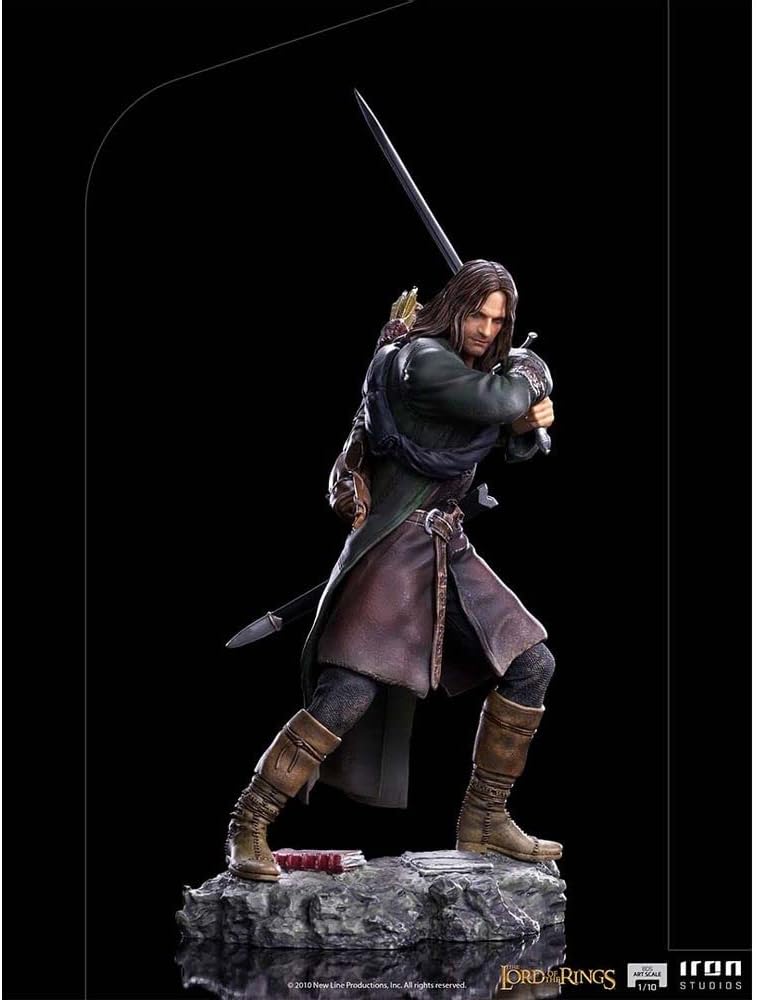 Iron Studios 1:10 Aragorn - El Señor de los Anillos - Arte BDS, Multicolor