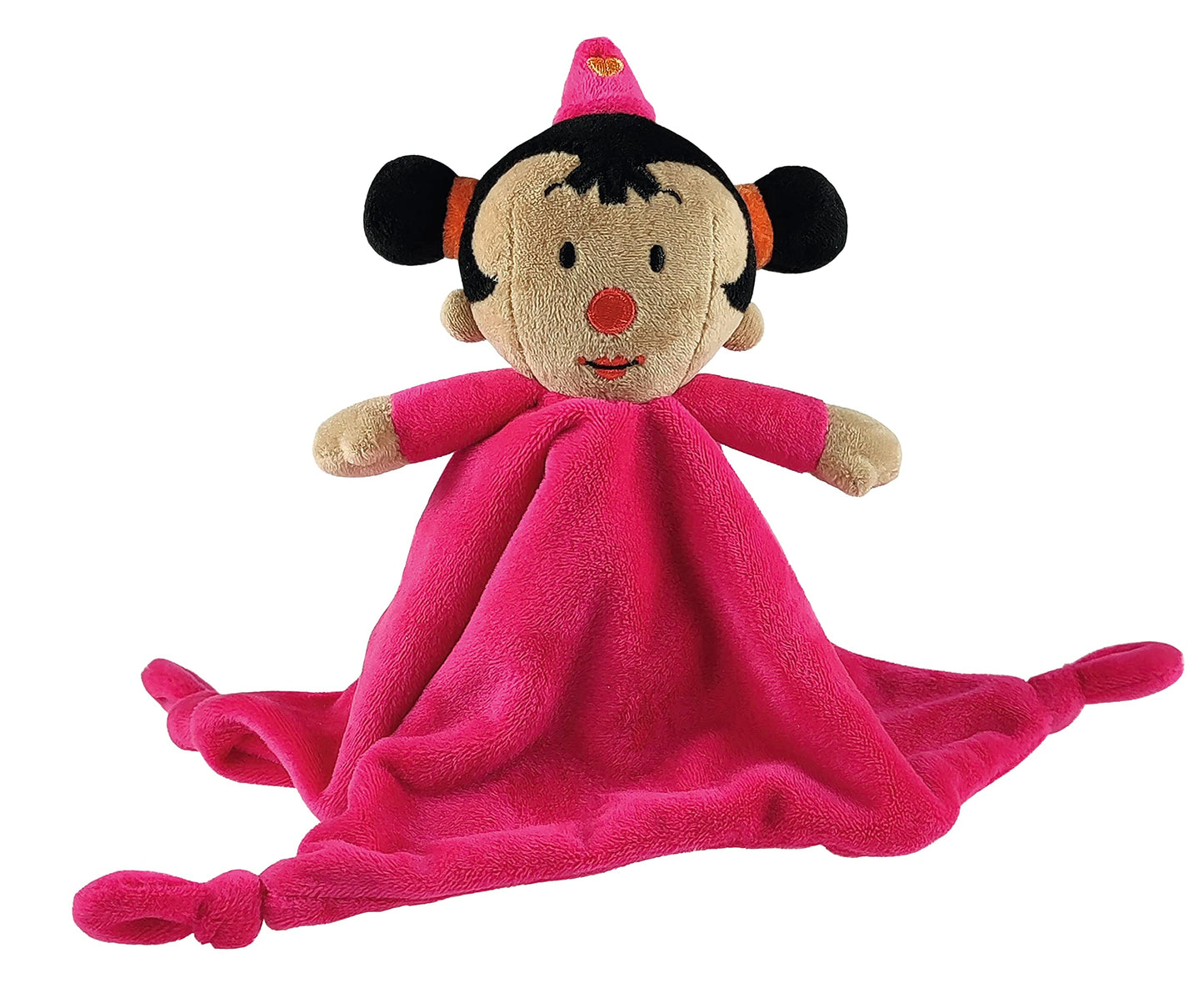 Bumba : knuffeldoekje Bumbina - roze - het vriendinnetje van Bumba