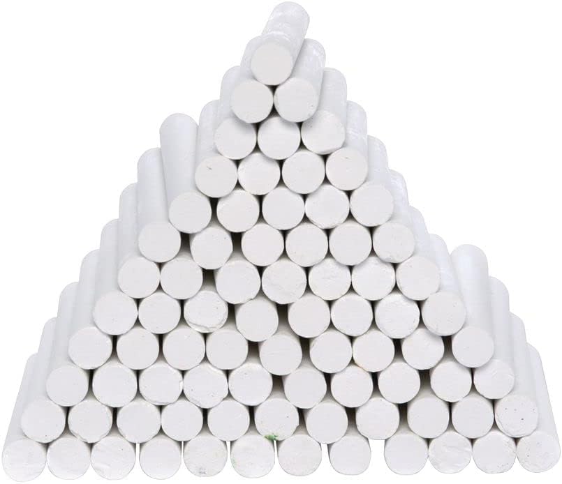 Colorations® White Dustless Chalk - 100 Pieces