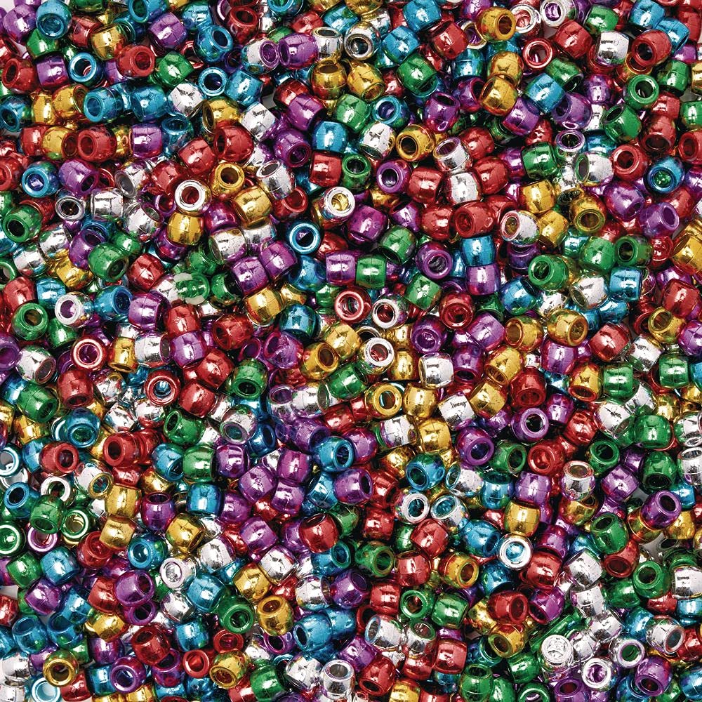 Colorations PONY3 Glitter Pony Beads - 1 lb.