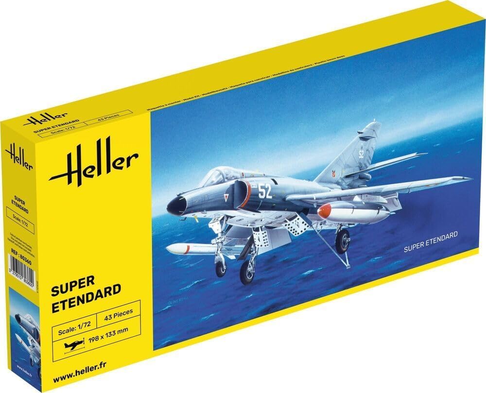 Heller 80360" Super Etendard Model Kit, 1:72 Scale