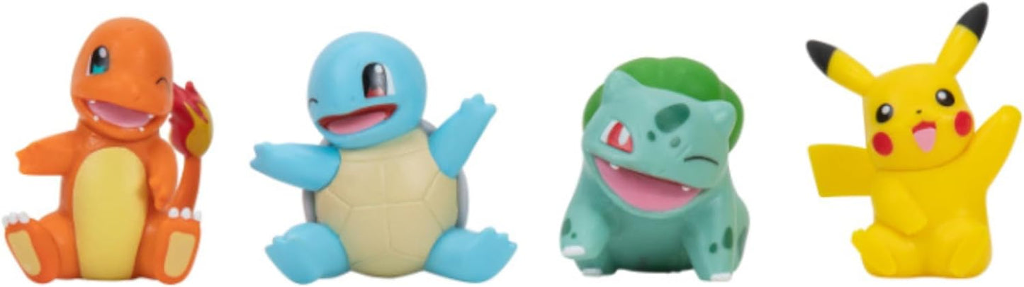 Pokemon Game Figure; Pikachu, Bulbasaur, Charmander, Squirtle 5 cm Figure