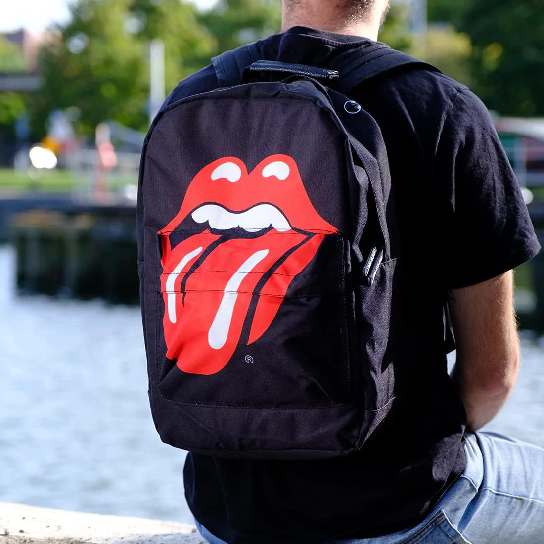 Rocksax The Rolling Stones Backpack - Tongue