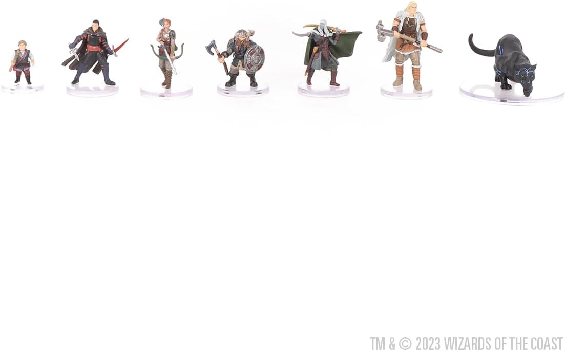 Wizkids D&D The Legend of Drizzt 35th Anniversary Miniatures Prepainted Tabletop Companions Boxed Set