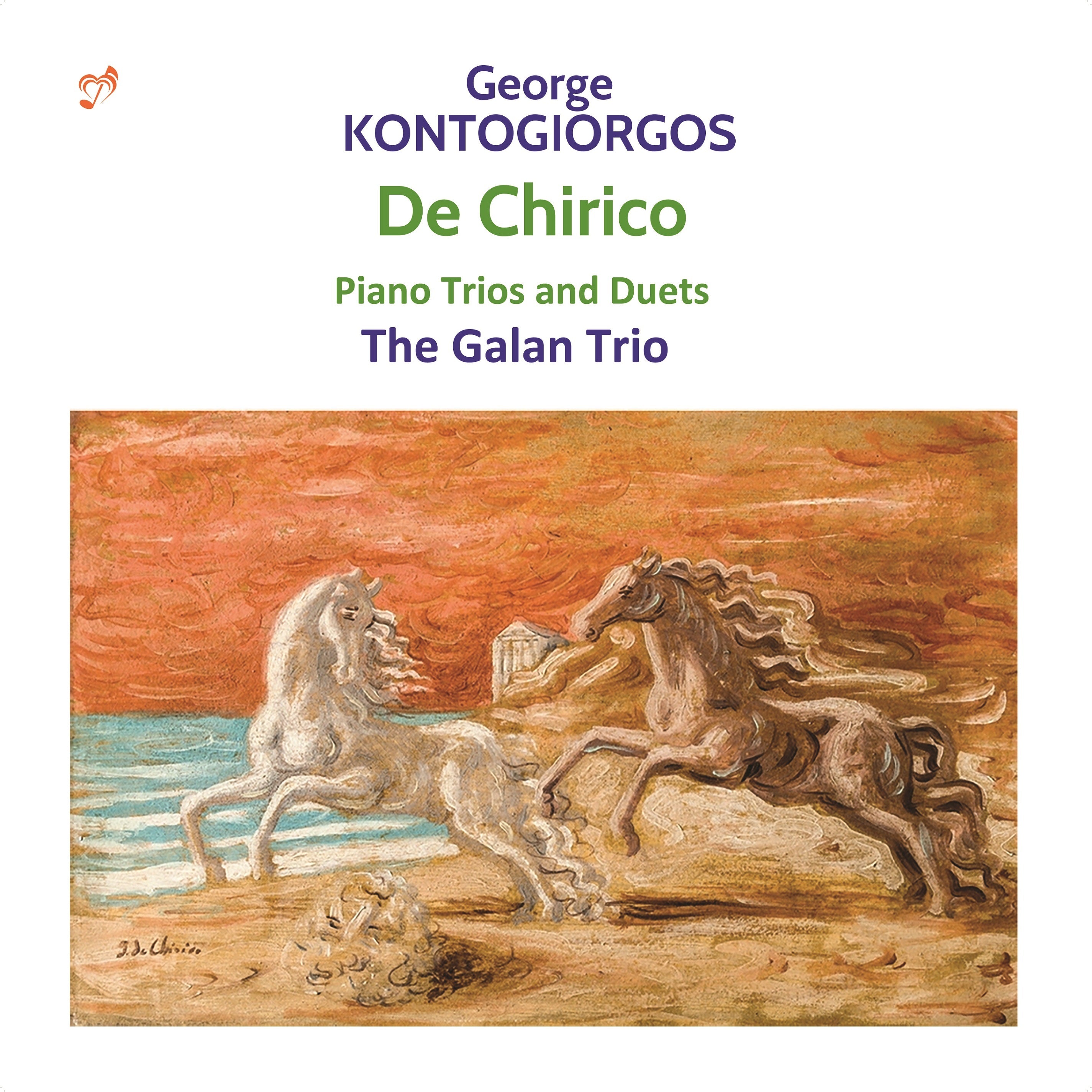 George Kontogiorgos: De Chirico: Piano Trios and Duets