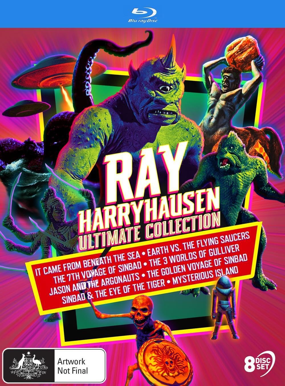 Ray Harryhausen - The Ultimate Collection (8 Movies