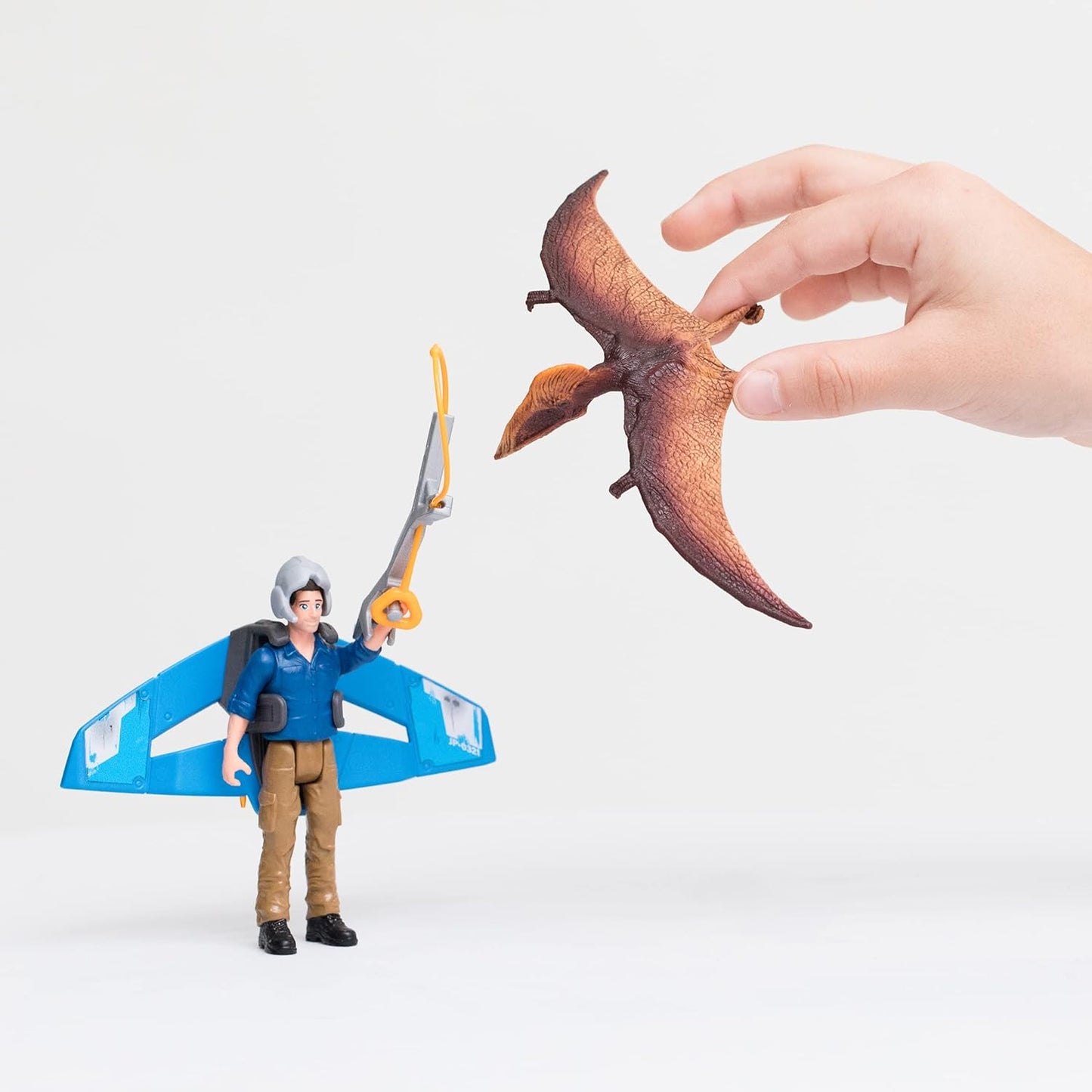 schleich 41467 Jetpack Verfolgung, für Kinder ab 5-12 Jahren, DINOSAURS - Spielset