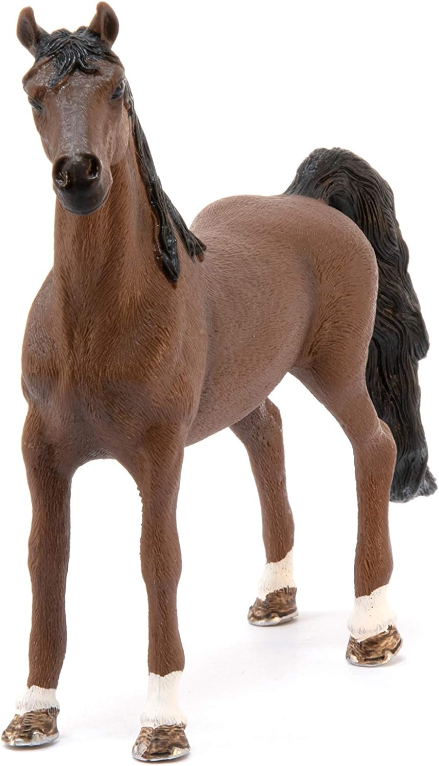 schleich 13913 American Saddlebred Wallach, ab 5 Jahren, HORSE CLUB - Spielfigur, 15 x 3 x 12 cm