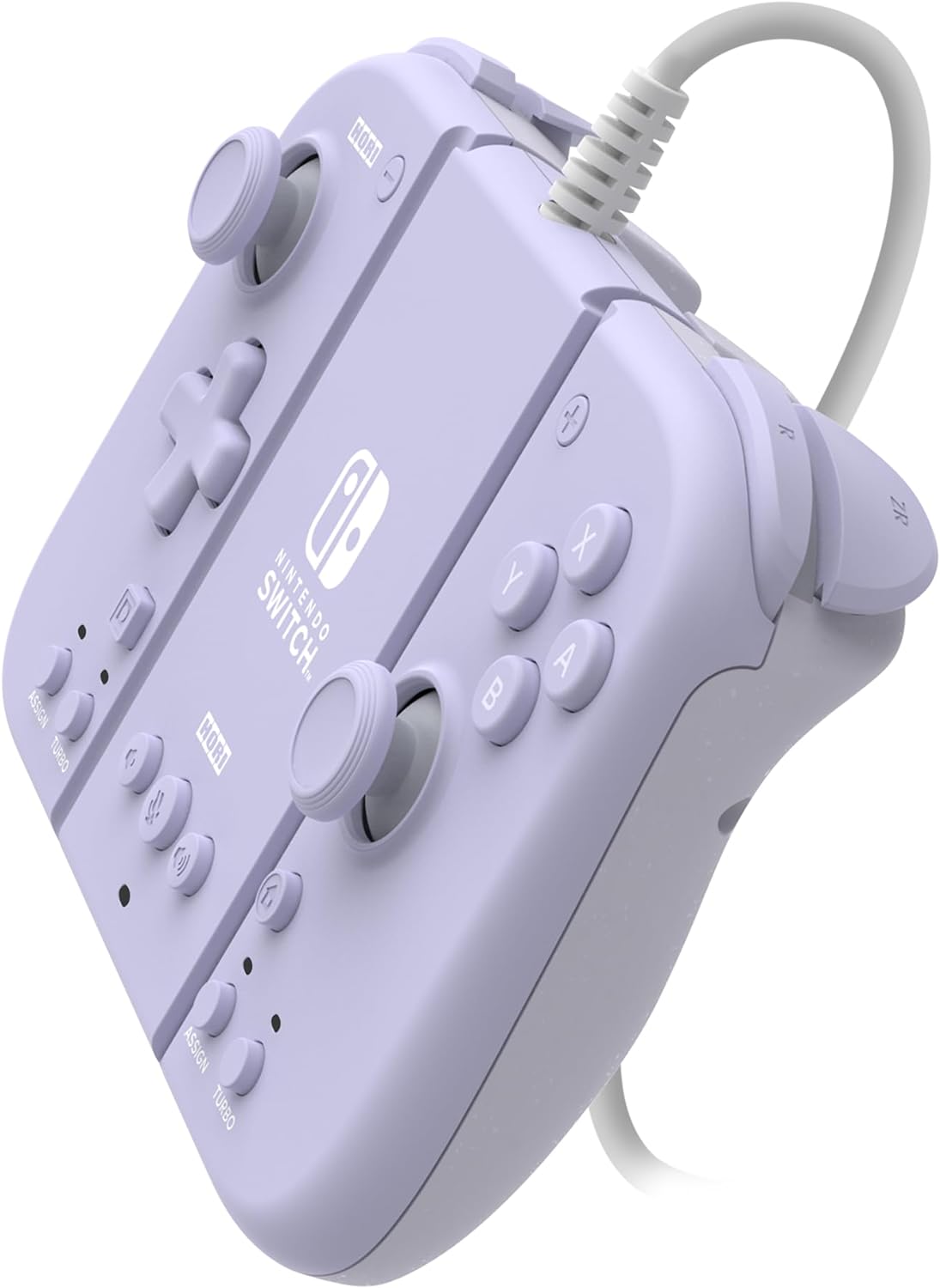 Hori Switch Split Pad Compact Attachment Set - Lavender