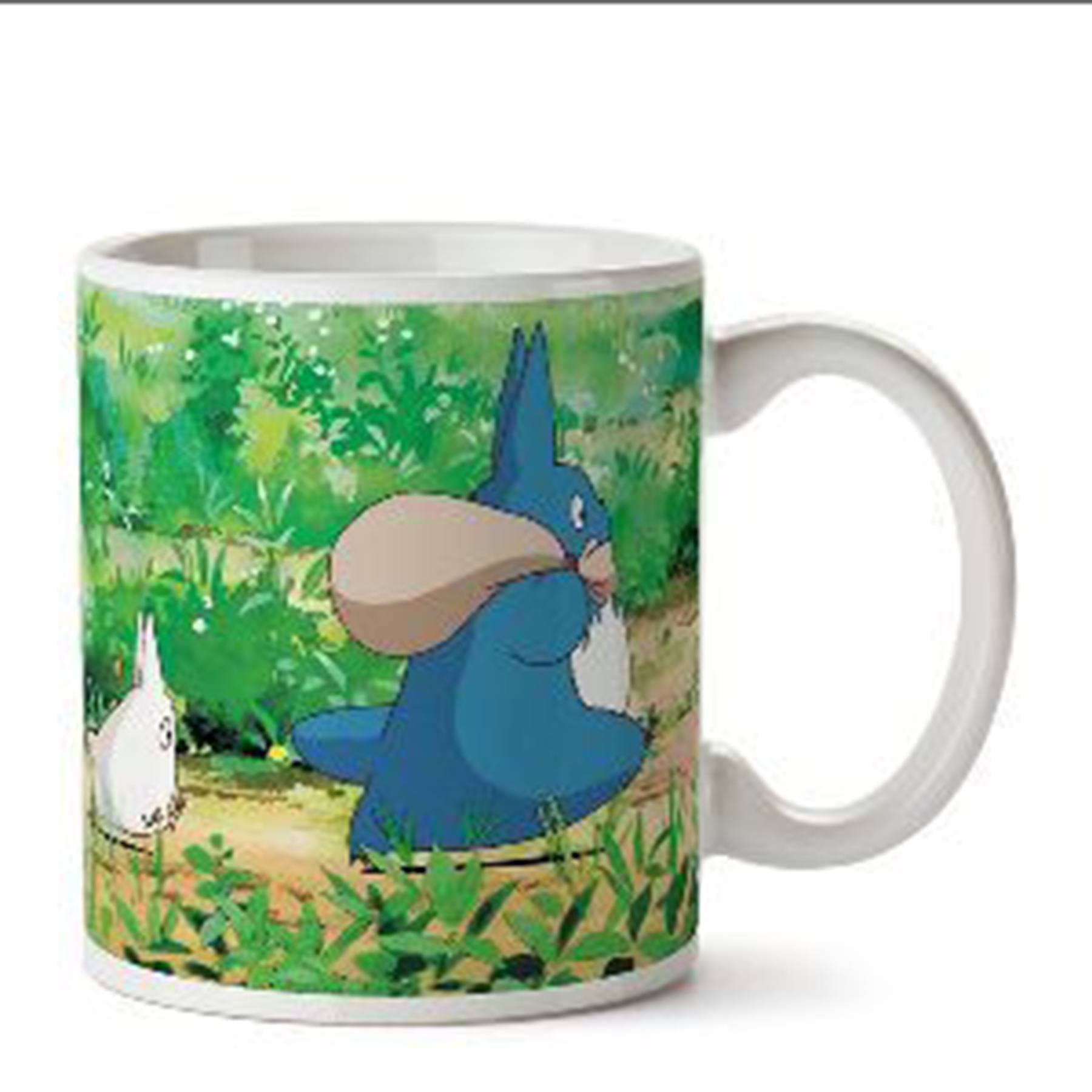 Studio Ghibli My Neighbor Totoro White Printed Ceramic Mug in Blister Packaging