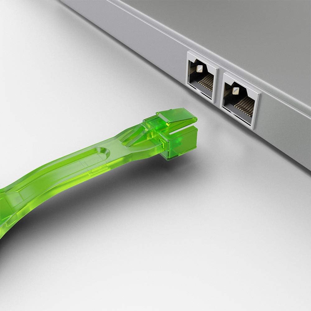 LINDY 10 x RJ-45 Port Blockers with Key - Green Pack Of 10 With Key Green
