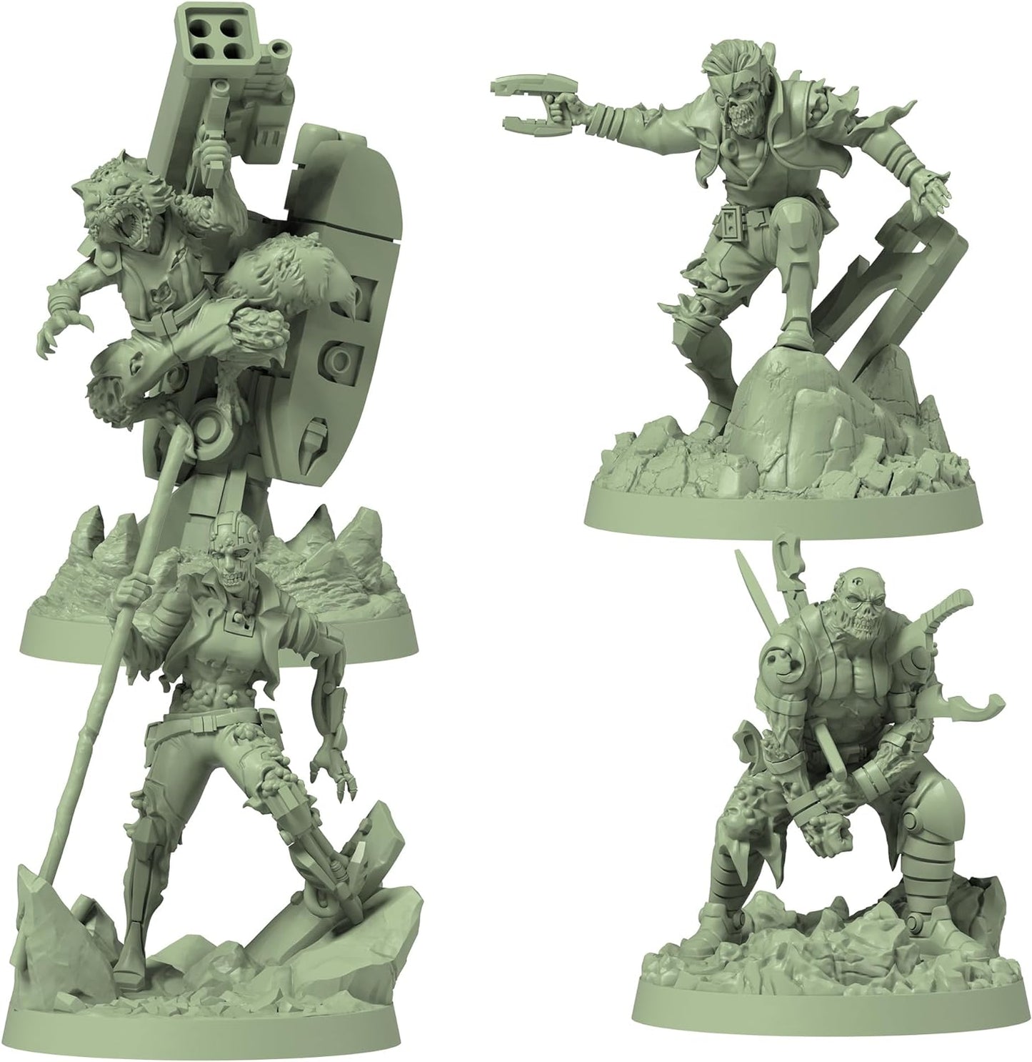 CMON | Marvel Zombies: Guardians of the Galaxy Set | Miniatures Board Game | Ages 14 Plus | 1-6 Players | 60 Minutes Playing Time