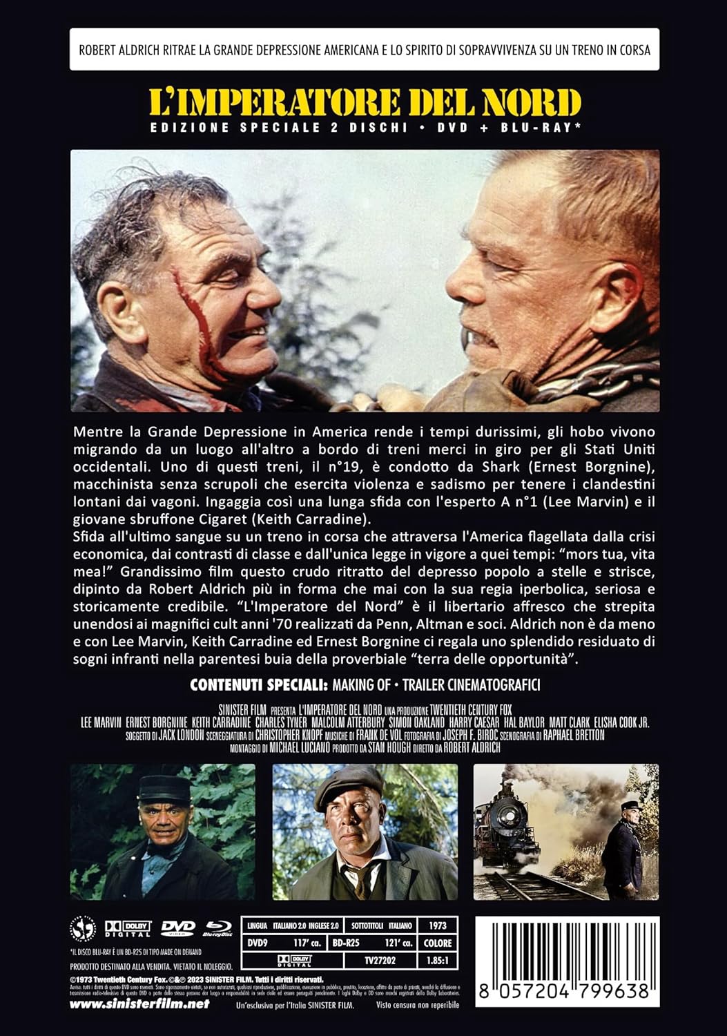 Sinister Film, DVD Imperatore Del Nord (L') (Special Edition) (Dvd+Blu-Ray Mod