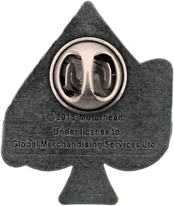 Motorhead Pin Badge Ace Of Spades Band Logo nuevo Oficial Metal Lapel