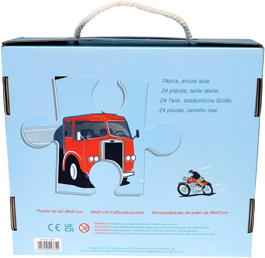 Rex London - Bodenpuzzle „Road Trip“ (24 Teile