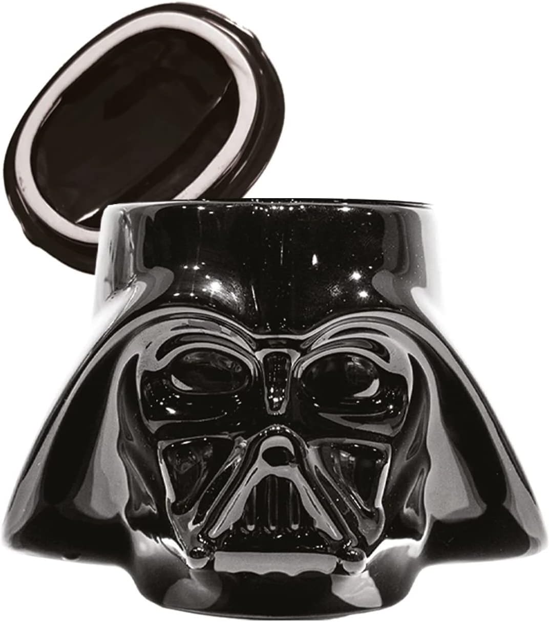 Pyramid International Star Wars 3D Mug (Darth Vader Design) 14oz Ceramic Coffee Mug, Star Wars Gifts for Men and Women - Official Merchandise,Black,12x14x16 cm
