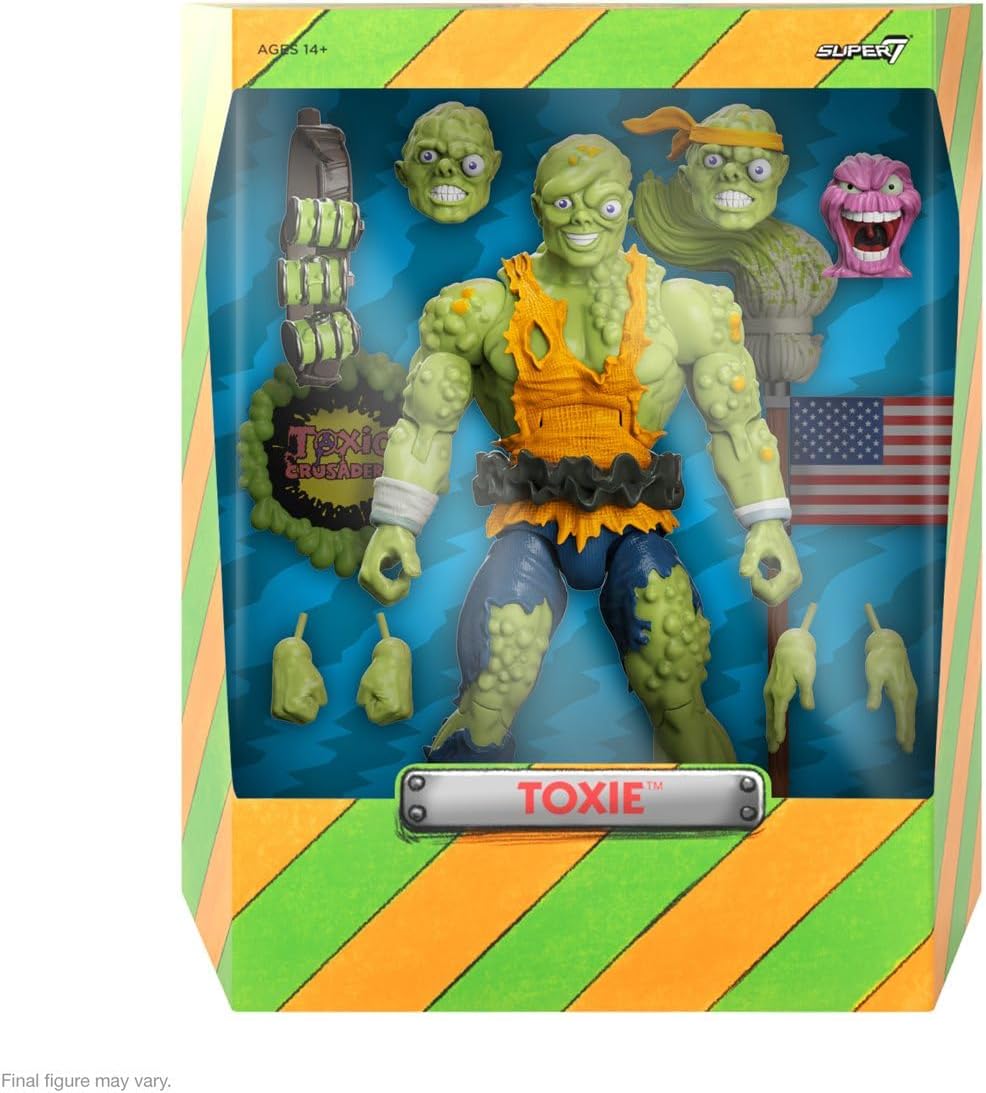 SUPER7 Toxic Crusaders Ultimates Toxie Figure 18cm