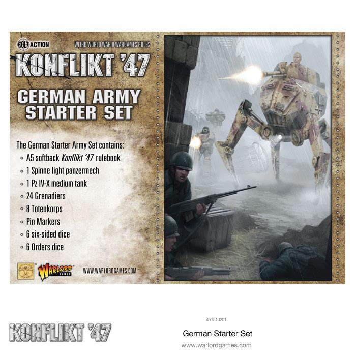 Warlord Games Konflikt 47 - Weird World War II German Army Starter Set (Bolt Action