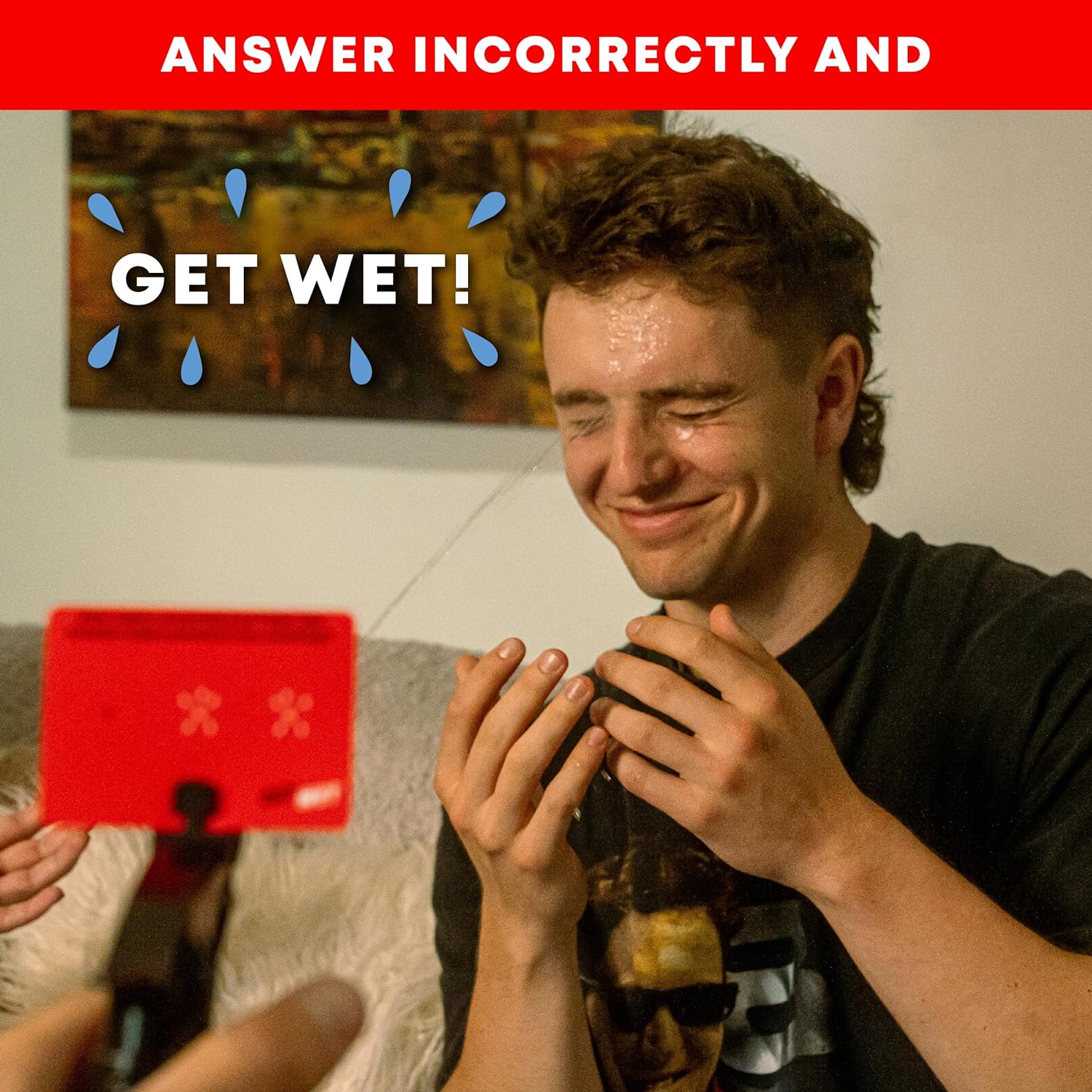 Lucky Egg Get Wet: The Trivia Game Where Incorrect Answers Get You Soaked | 17+ Party Game | Trivia Card Game For Adults | Game Night Party Games - Hen & Stag | 250 Trivia Cards