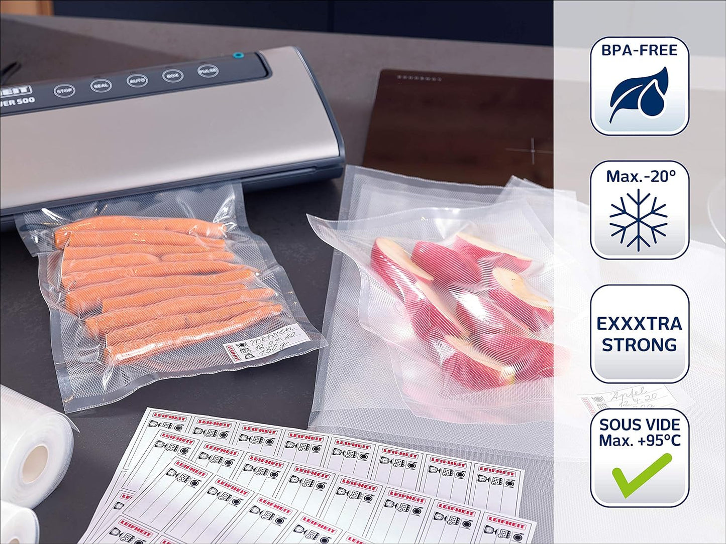 Leifheit - Vacuum Sealer Bags 20 x 30 CM