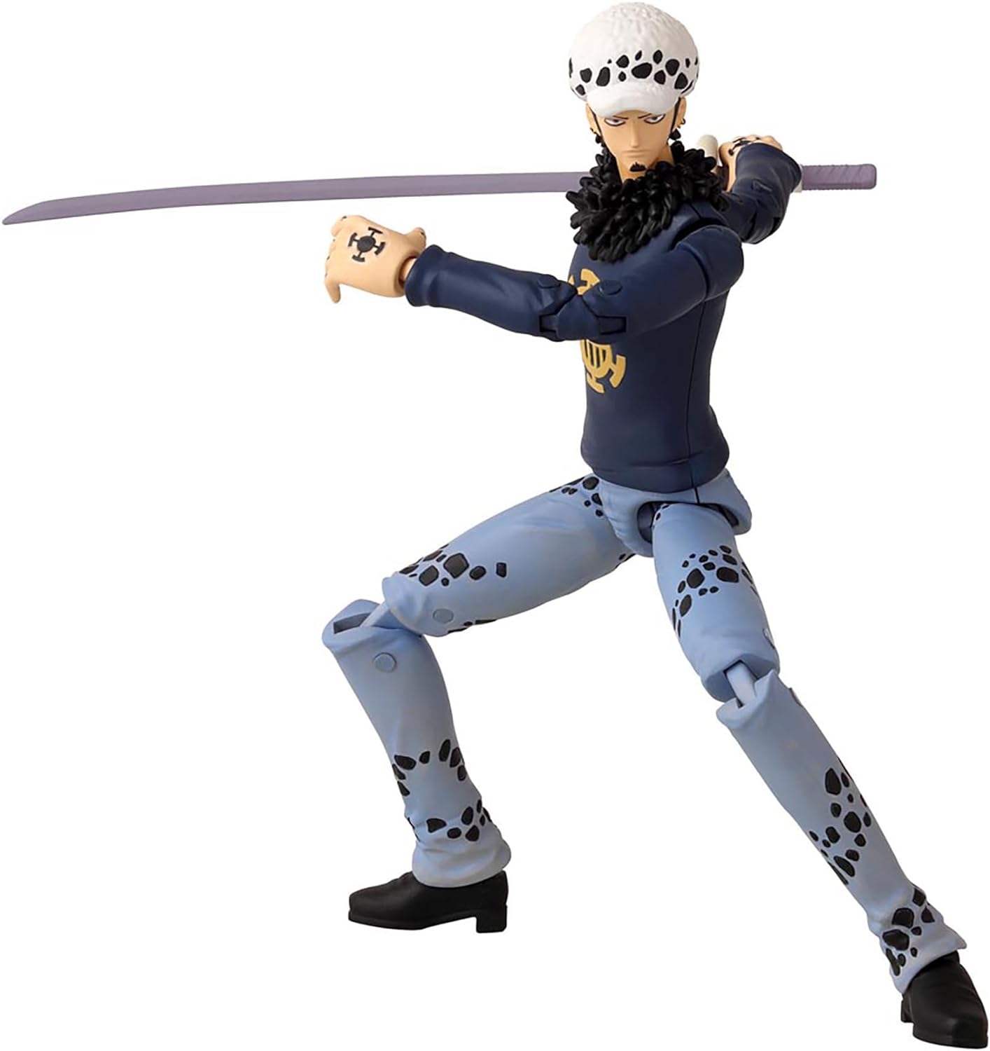 Bandai Anime Heroes: One Piece - Trafalgar Law Action Figure (17Cm) (36937)