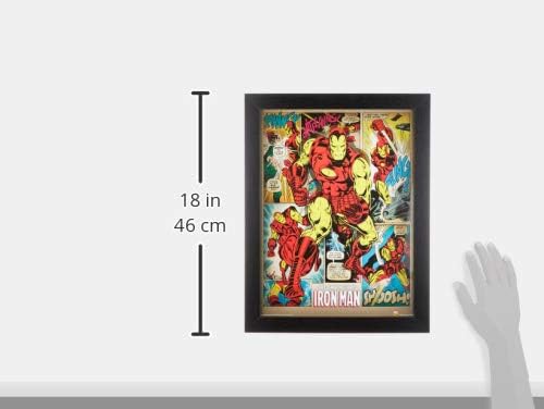 IRON MAN - Retro - Collector Print 30x40cm