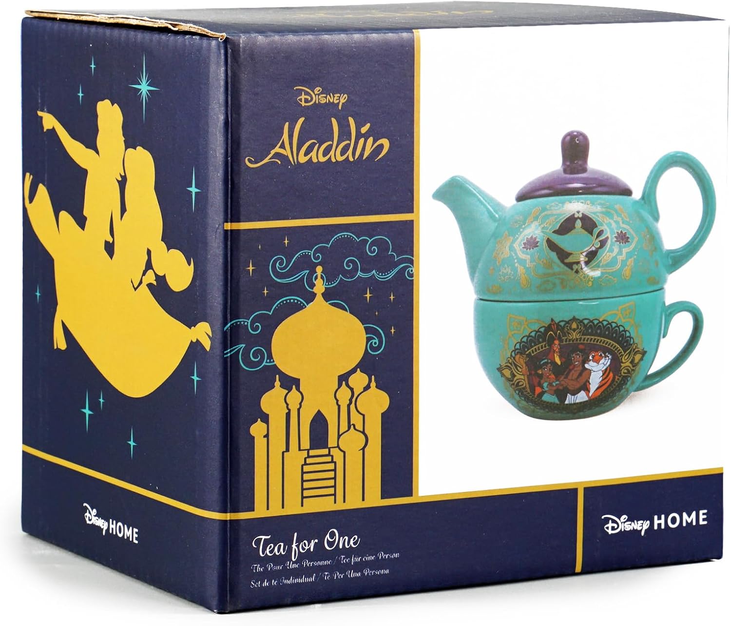 Disney Aladdin Tea for One Set - Tea Set - Tea Cup - Disney Teapot - Disney Home - One Cup Teapot