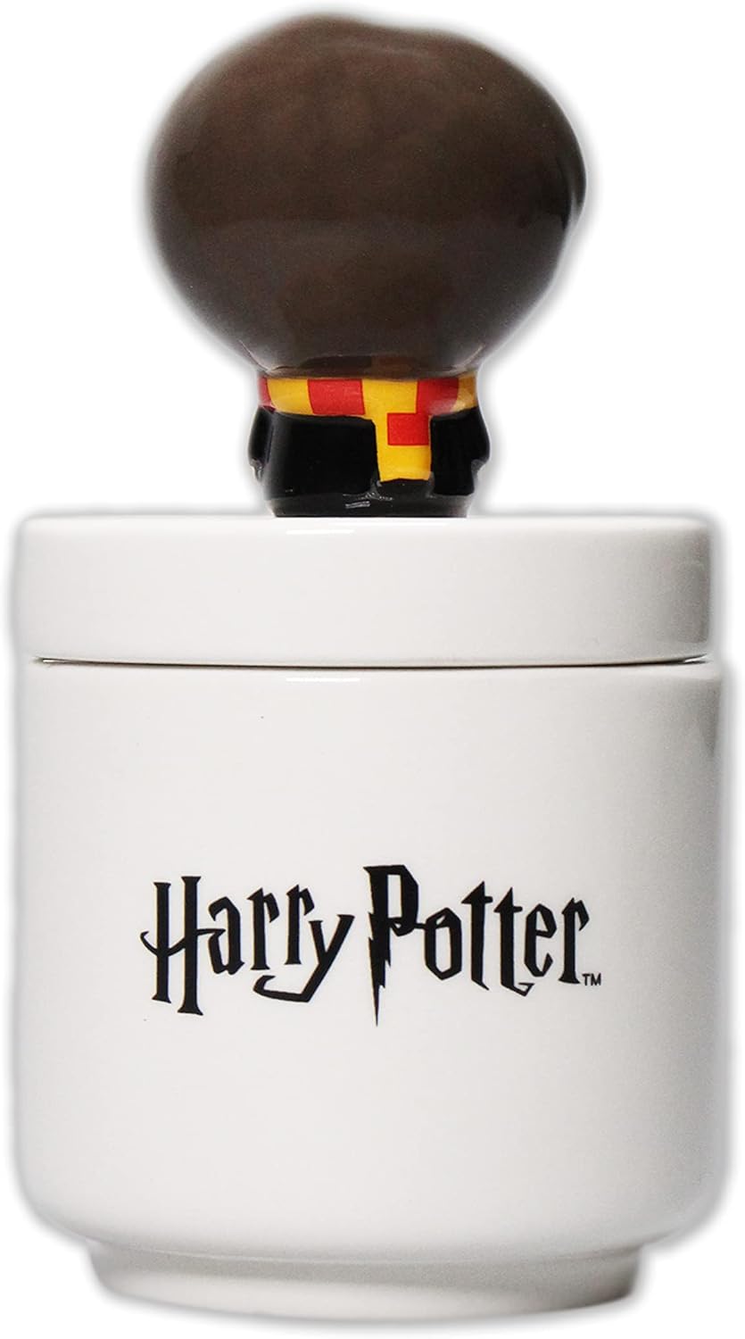 Harry Potter Collectors Box - Harry - Kawaii - Storage Jar - Trinket Box with Lid Décor