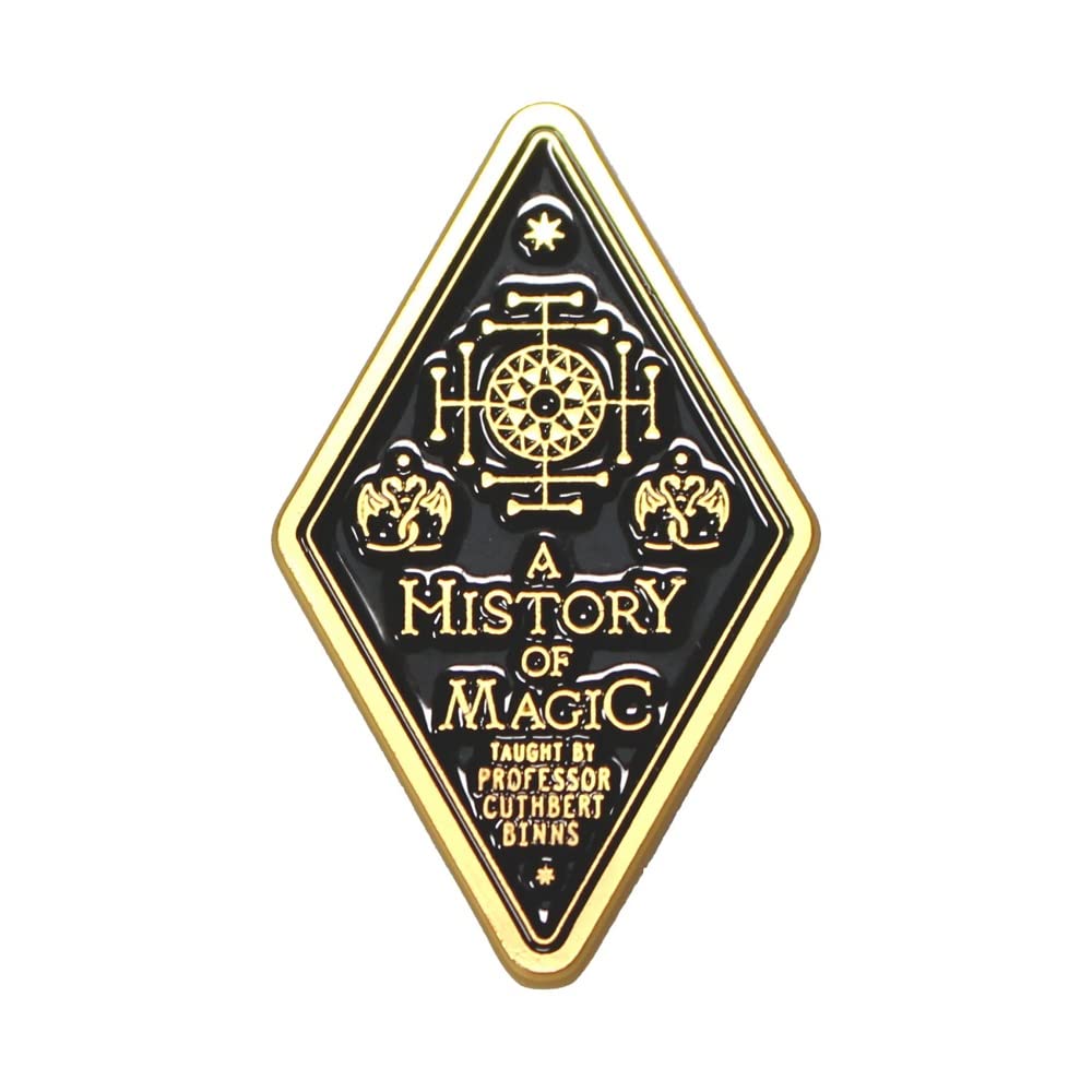 Harry Potter Anstecknadel – Geschichte der Magie – Harry Potter Zubehör, Emaille
