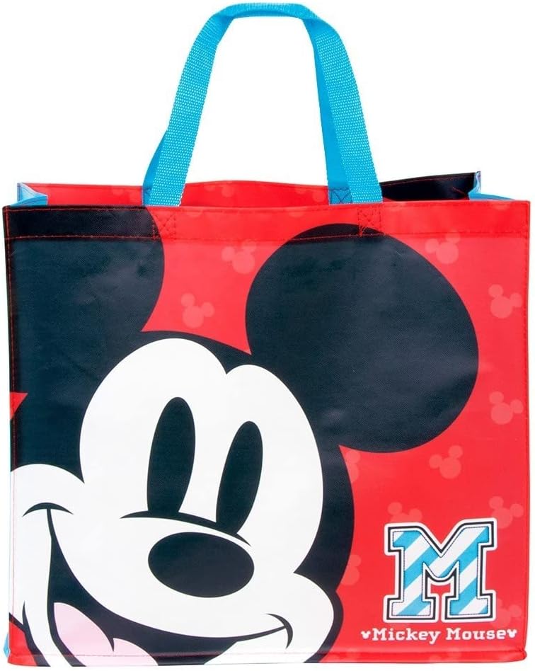 ARDITEX WD15172 Wiederverwendbare Shopping-Tasche, 45 x 40 x 22 cm von Disney-Mickey, Mickey, Zeitgenössisch