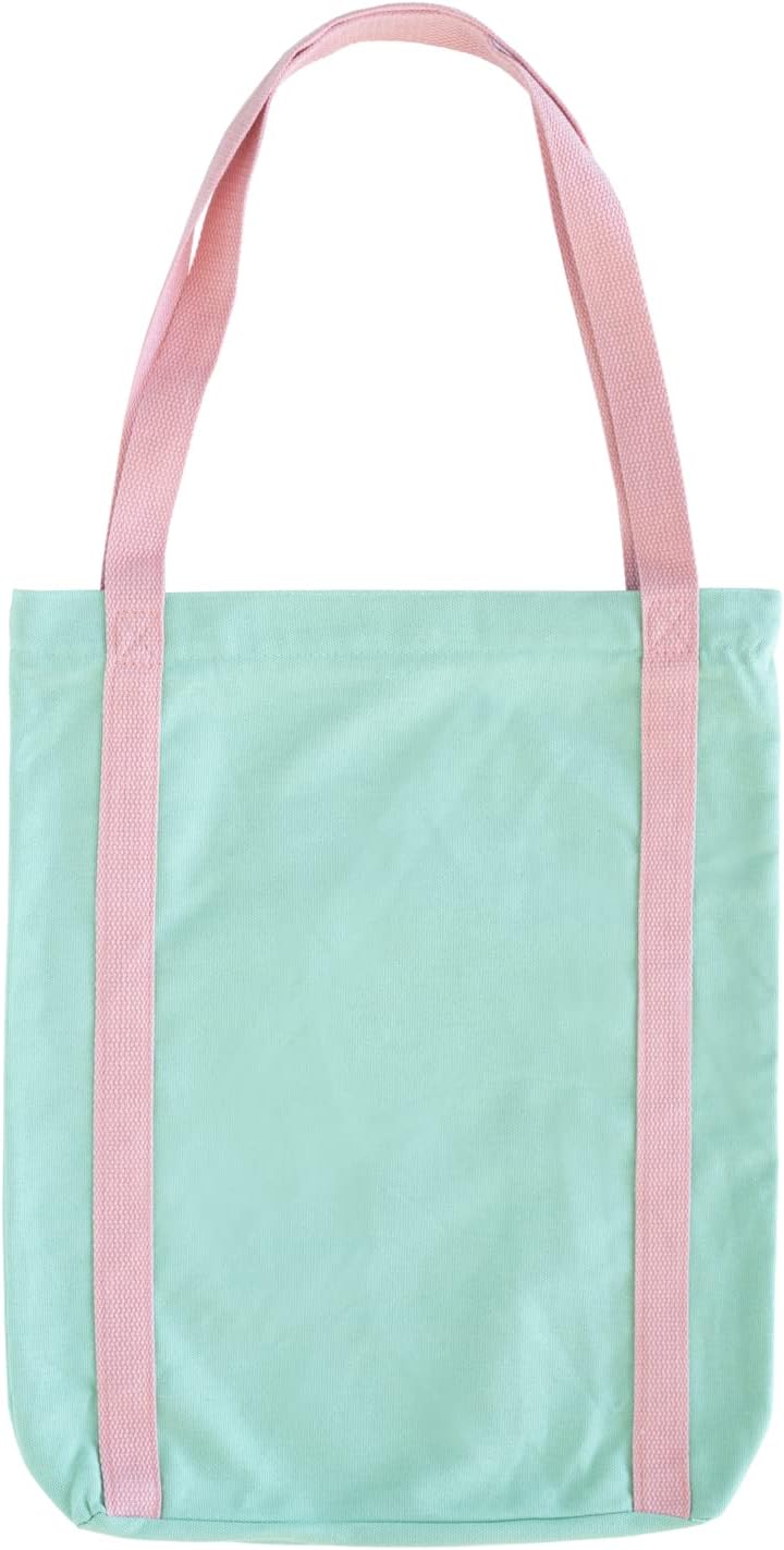 Grupo Erik Premium Cotton Tote Bag - Cotton Shopping Bag - 42x37 cm / 16.5x14.5 inches / 15.5 L - Canvas Bag - Cotton Bag - Cute Tote Bag - Gift Bag - Cute Gifts