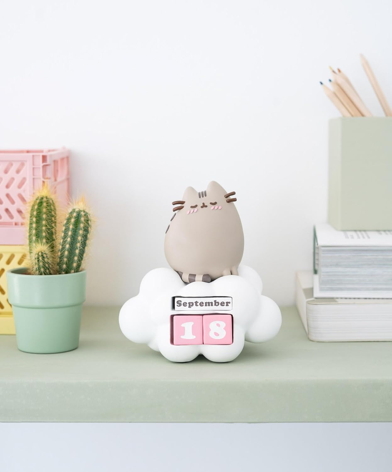 Grupo Erik - Calendrier Perpétuel Pusheen | Figurine Calendrier, Calendrier 3D, pour Enfant, Cadeaux Geek
