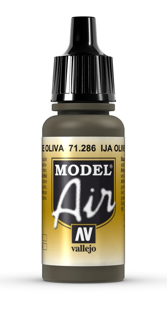 AV Vallejo Model Air 17ml -IJA Olive Green