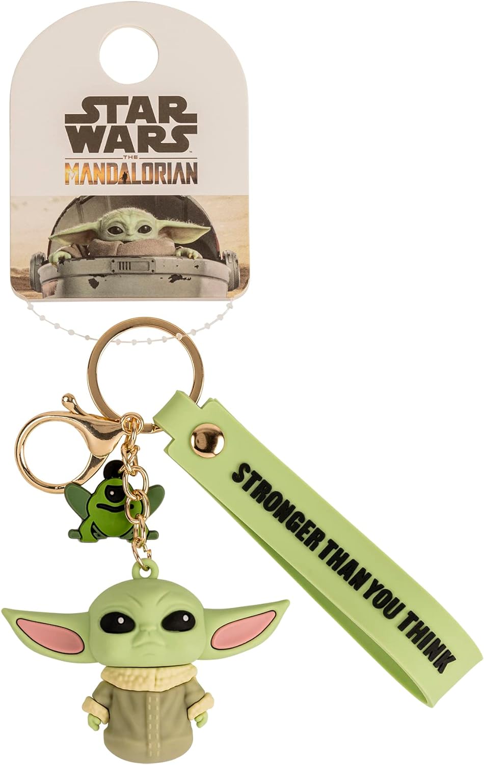 Disney's The Mandalorian Grogu The Child Green 3D Keychain