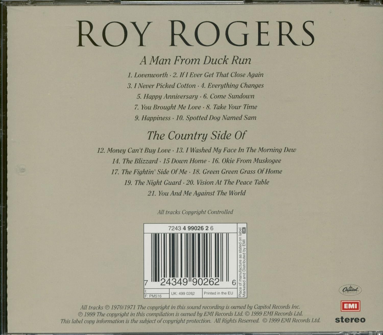 A Man from Duck Run/the Country Sid