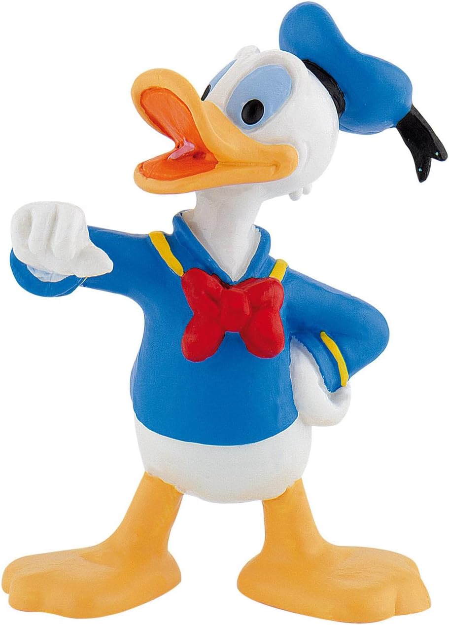 Bullyland 15150-100 Years Disney Anniversary Set with Mickey Mouse, Pluto, Goofy, Donald Duck, Ideal as a Small Gift for Children from 3 Years