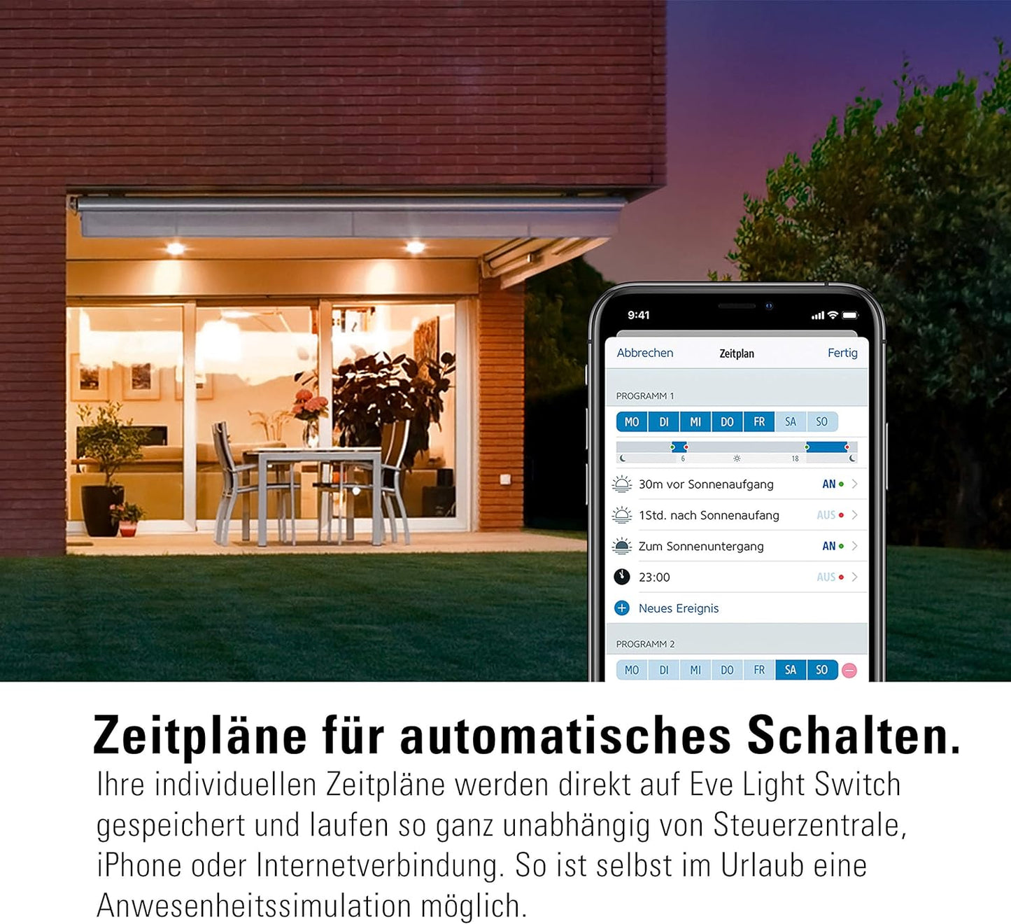 Eve Light Switch - Connected Wall Switch With Apple Homekit Technology