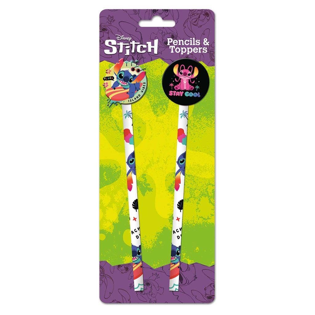Pyramid Lilo and Stitch Acid Pops Pencils and Toppers 2-Packs