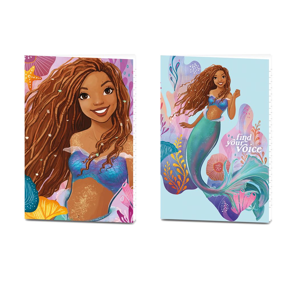 THE LITTLE MERMAID 2PK EXERCISE BOOKS