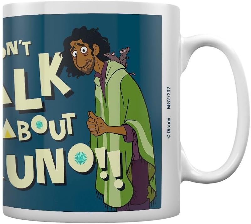 Walt Disney Encanto We Don't Talk About Bruno Tea and Coffee Mug White