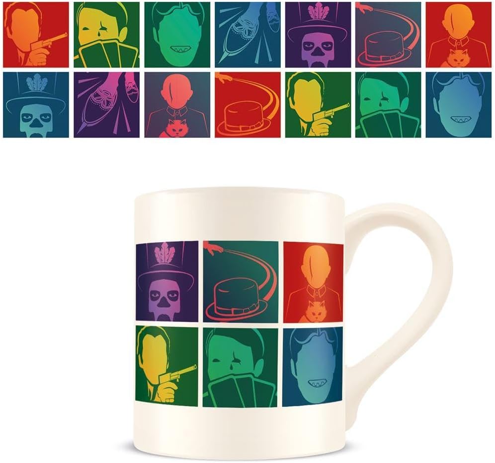 James Bond Tasse aus feinem Porzellan (Villains Icons