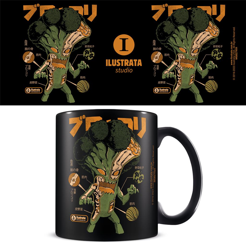 Pyramid International Mug en Céramique Broccozilla - Ilustrata - 325ml