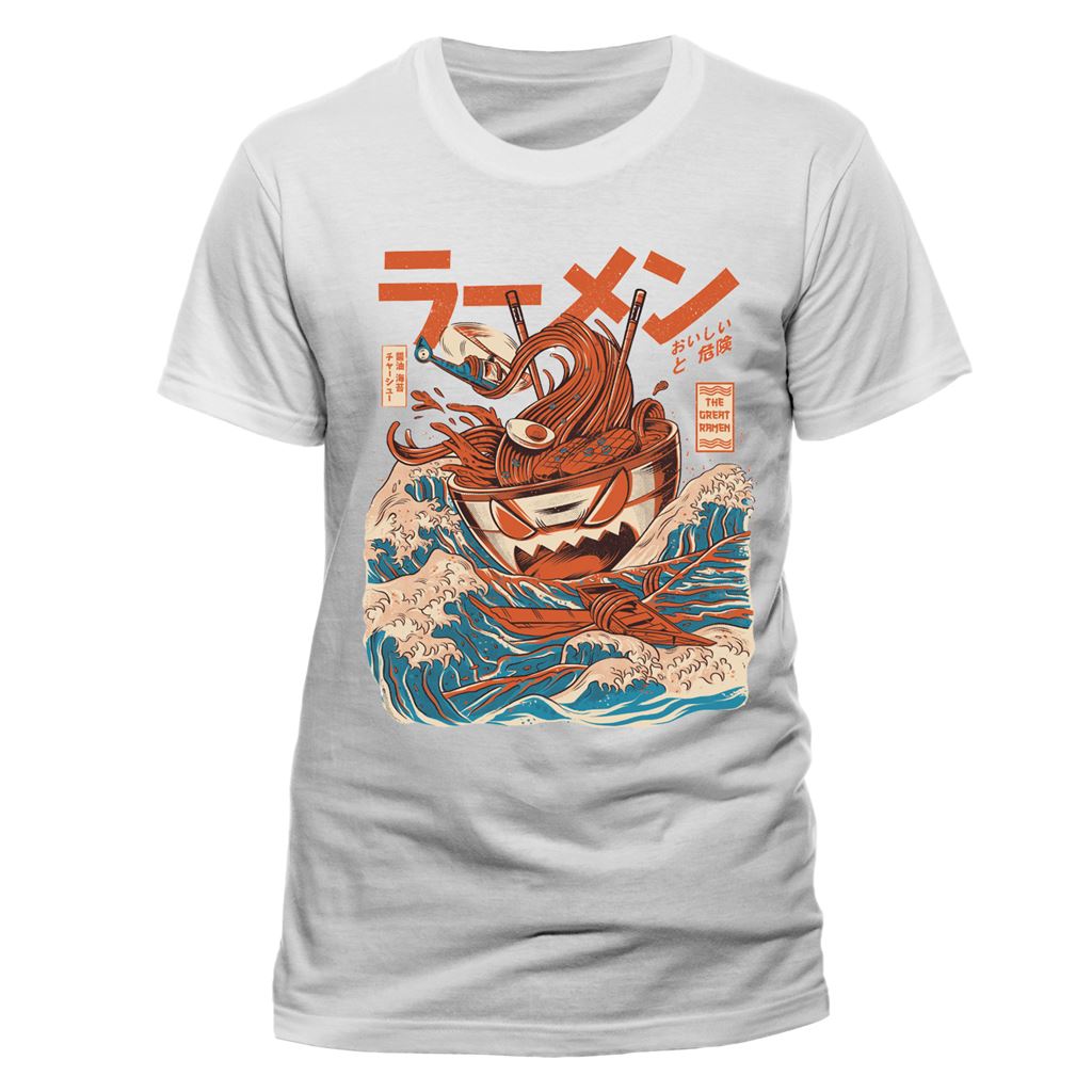 ILUSTRATA (GREAT RAMEN FULL COLOUR) WHITE T-SHIRT