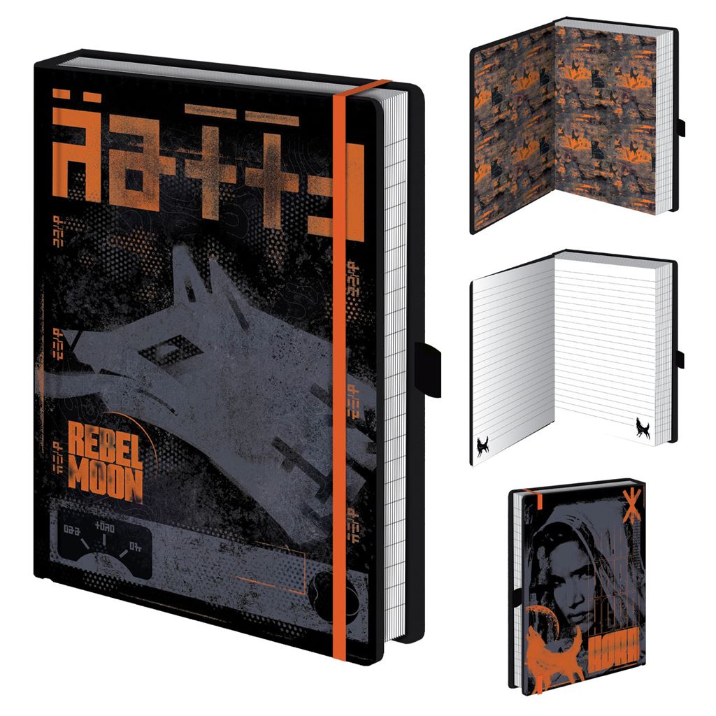 Pyramid International Rebel Moon Notizbuch (Kora-Design), A5, Schreibbuch und Tagebuch, offizieller Merchandise-Artikel