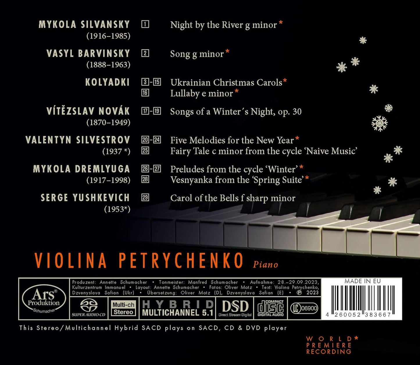 Winter Whispers: Ukranian Piano Tales